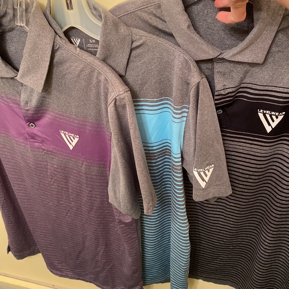 Mens polo golf shirts size small by Levelwear - Picture 10 of 10